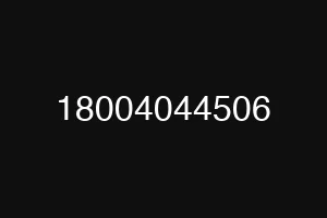 18004044506