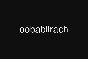 oobabiirach