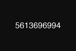5613696994