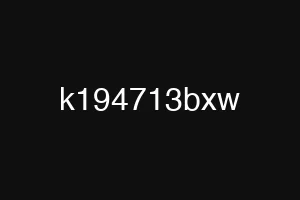 k194713bxw